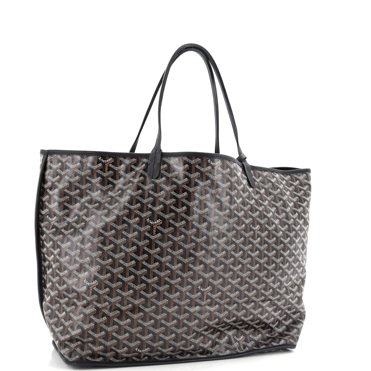 Anjou Reversible Tote Coated Canvas GM - Deep Luxury