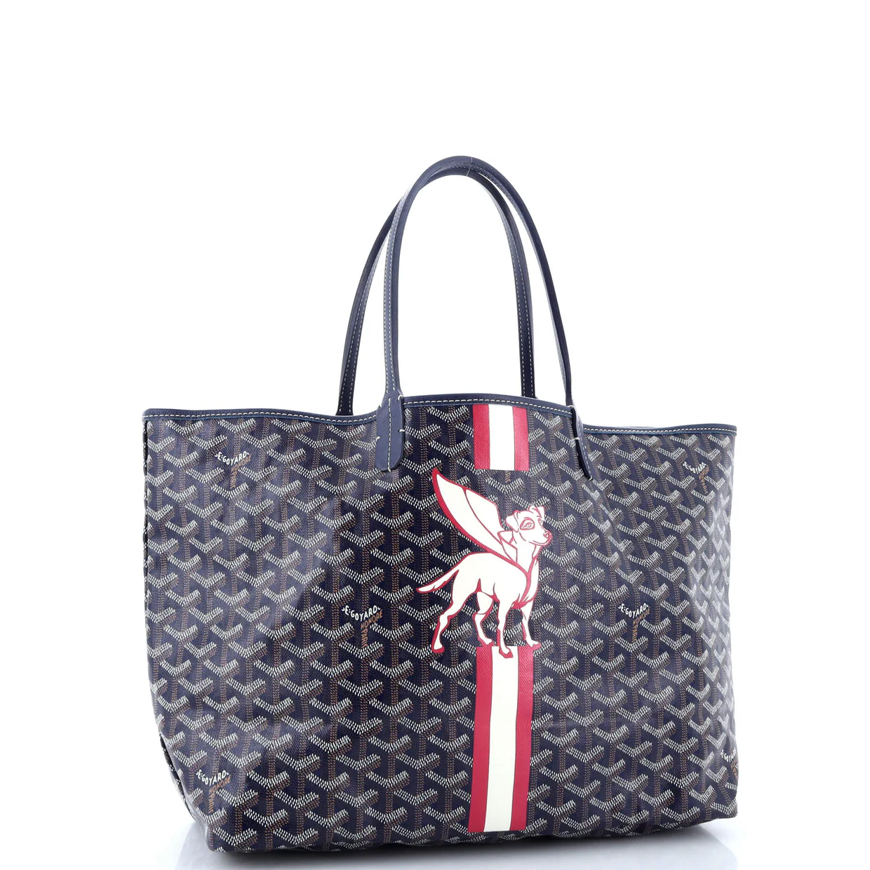 Saint Louis Tote Printed Coated Canvas PM - Deep Luxury
