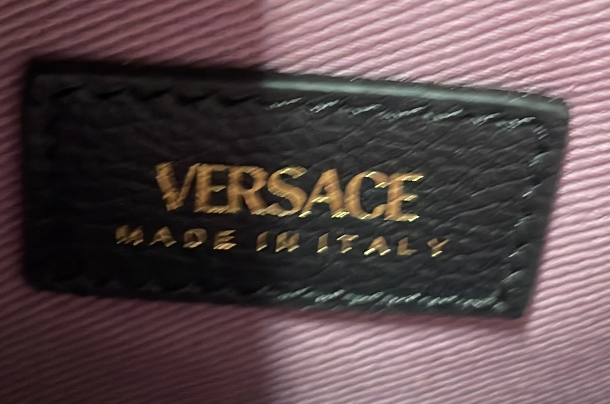 La Medusa Top Handle Crossbody Bag Leather Small - Deep Luxury