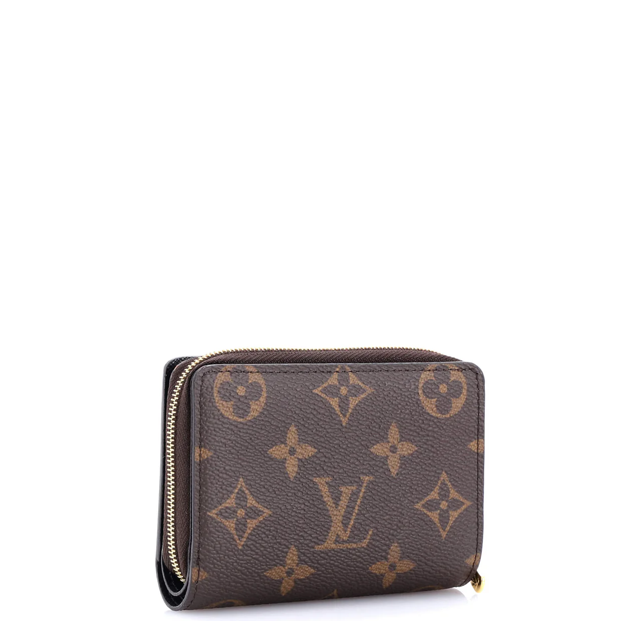 Lou Wallet Reverse Monogram Canvas - Deep Luxury