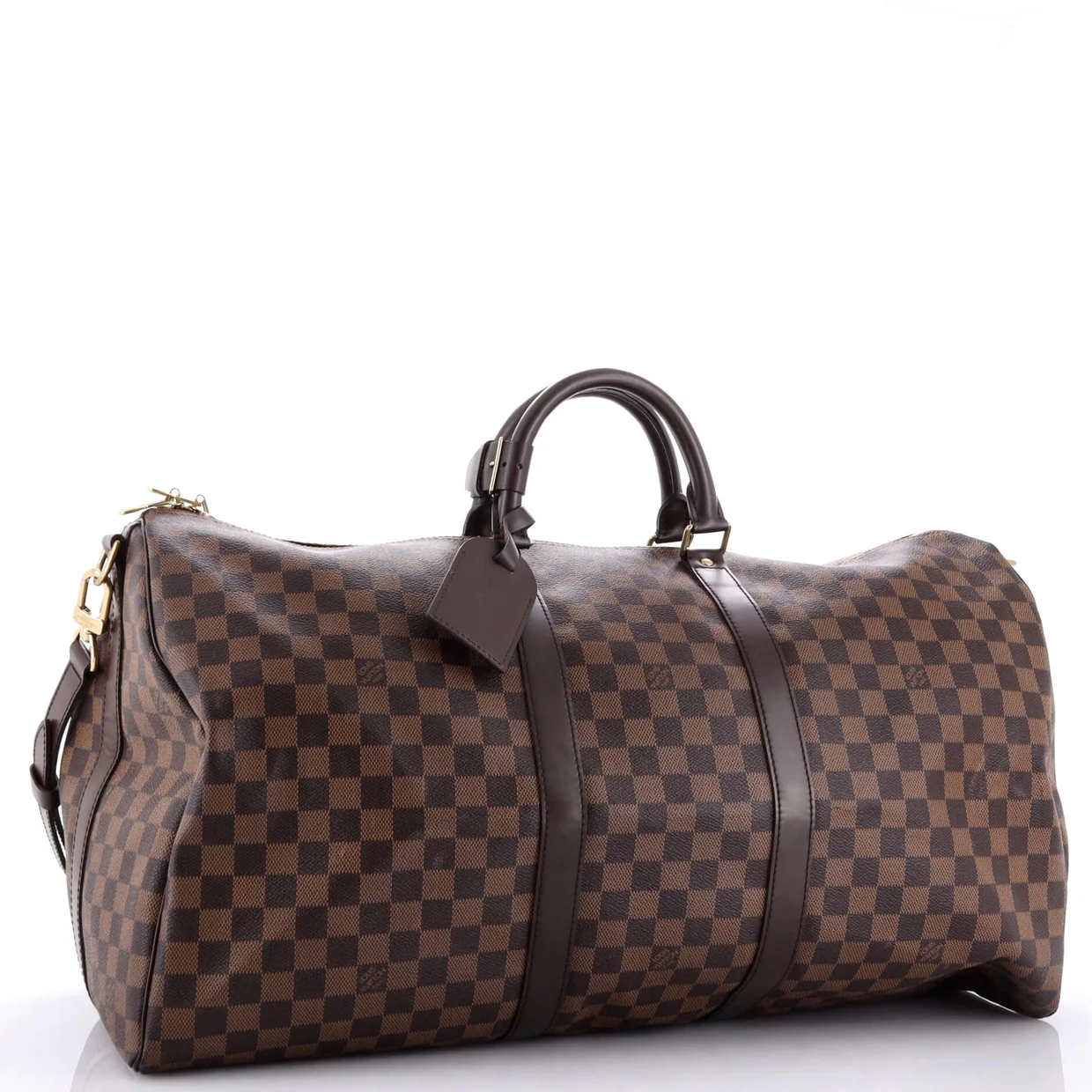 Keepall Bandouliere Bag Damier 55 - Deep Luxury
