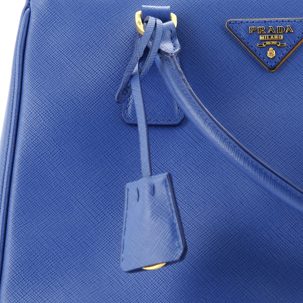 Double Zip Lux Tote Saffiano Leather Medium - Deep Luxury