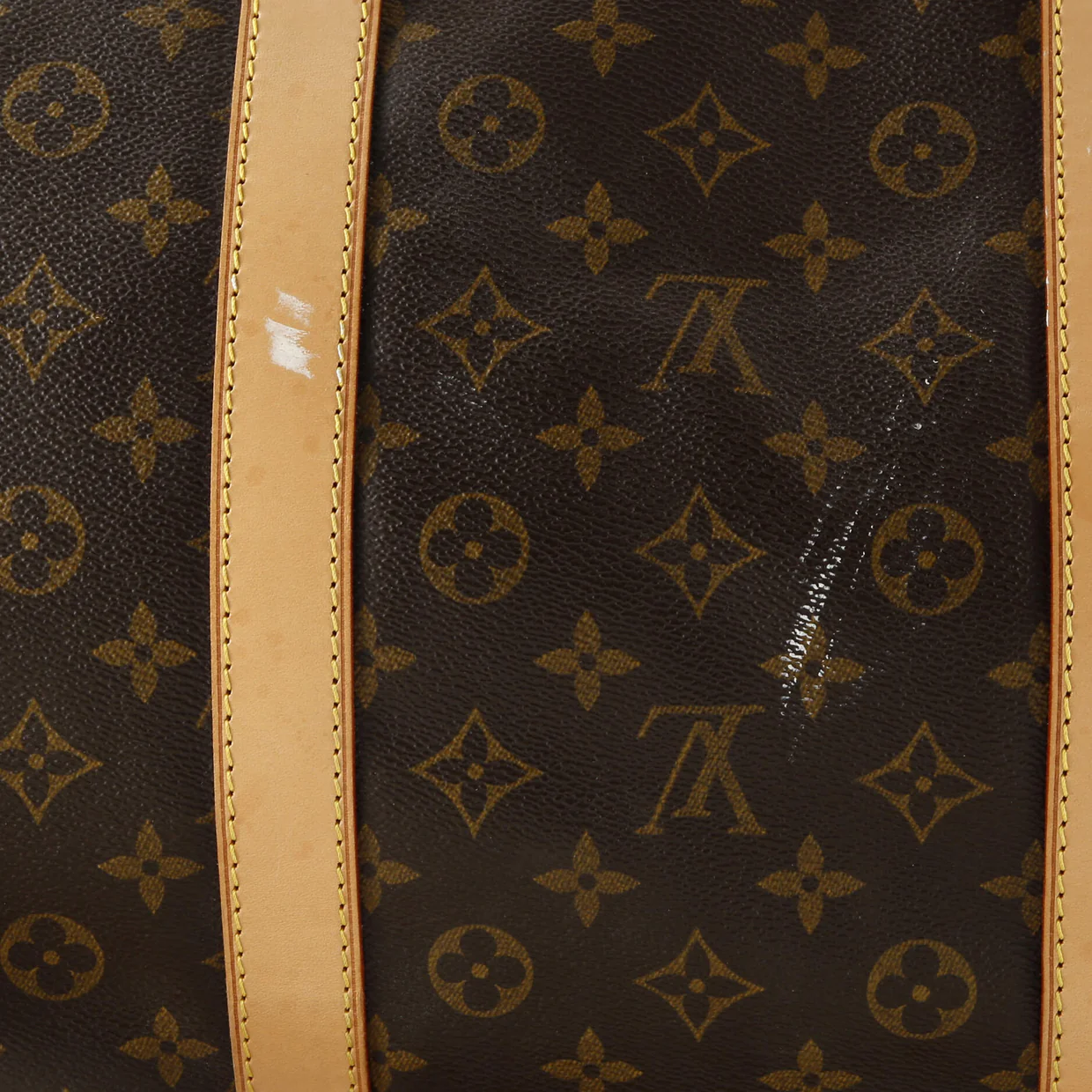Keepall Bandouliere Bag Monogram Canvas 60 - Deep Luxury