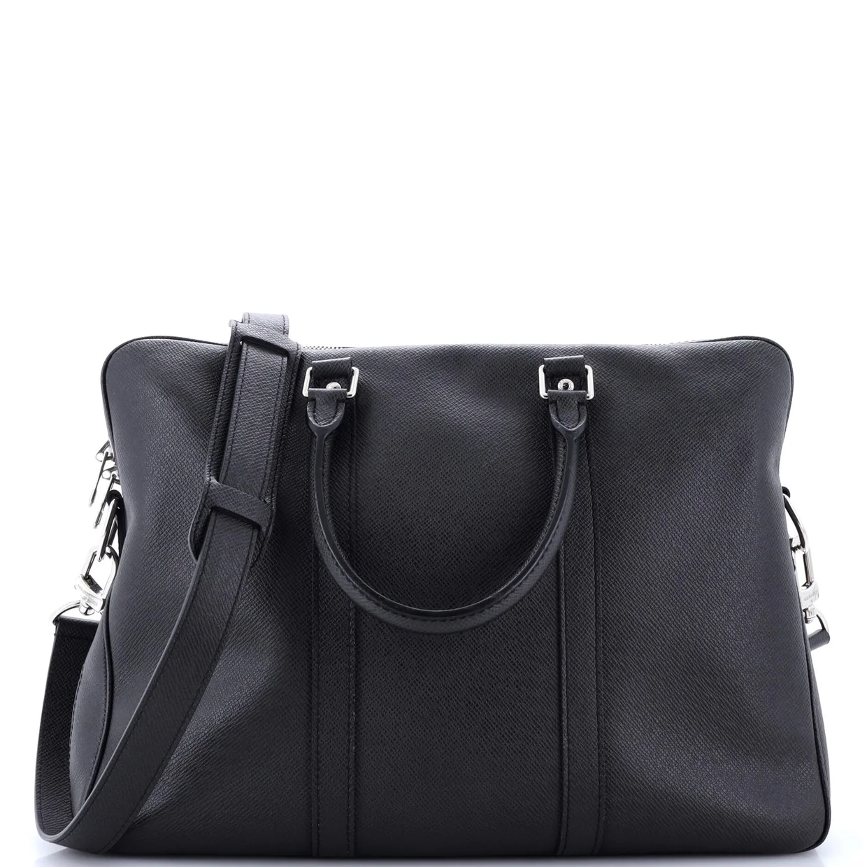 Porte-Documents Voyage Briefcase Taiga Leather PM - Deep Luxury