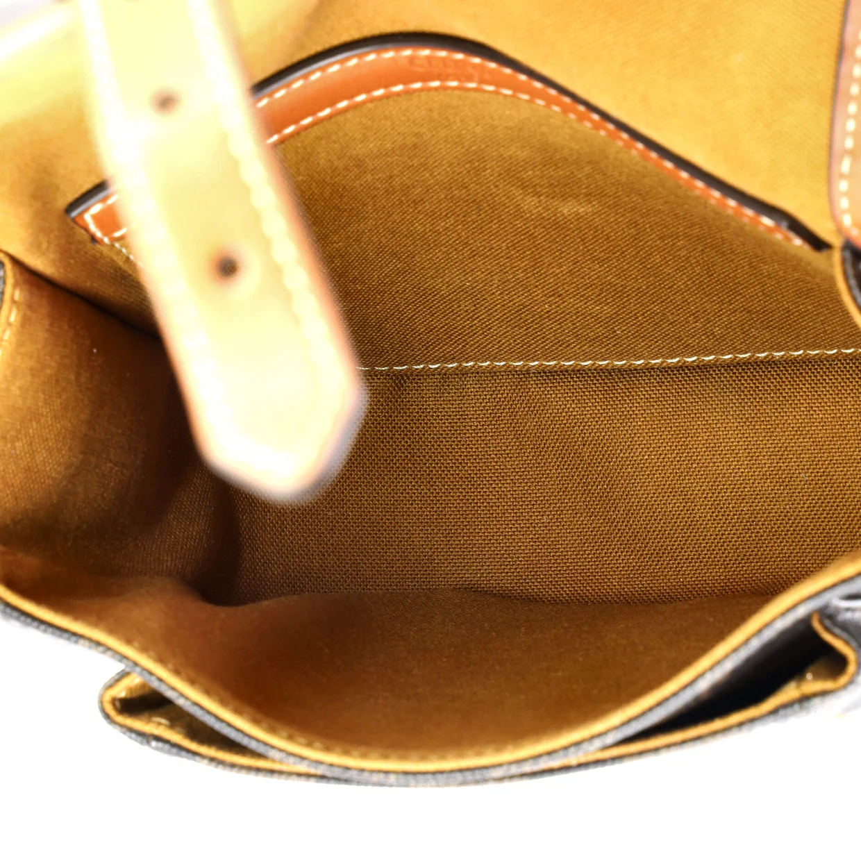 Folco Bag Triomphe Coated Canvas Medium - Deep Luxury