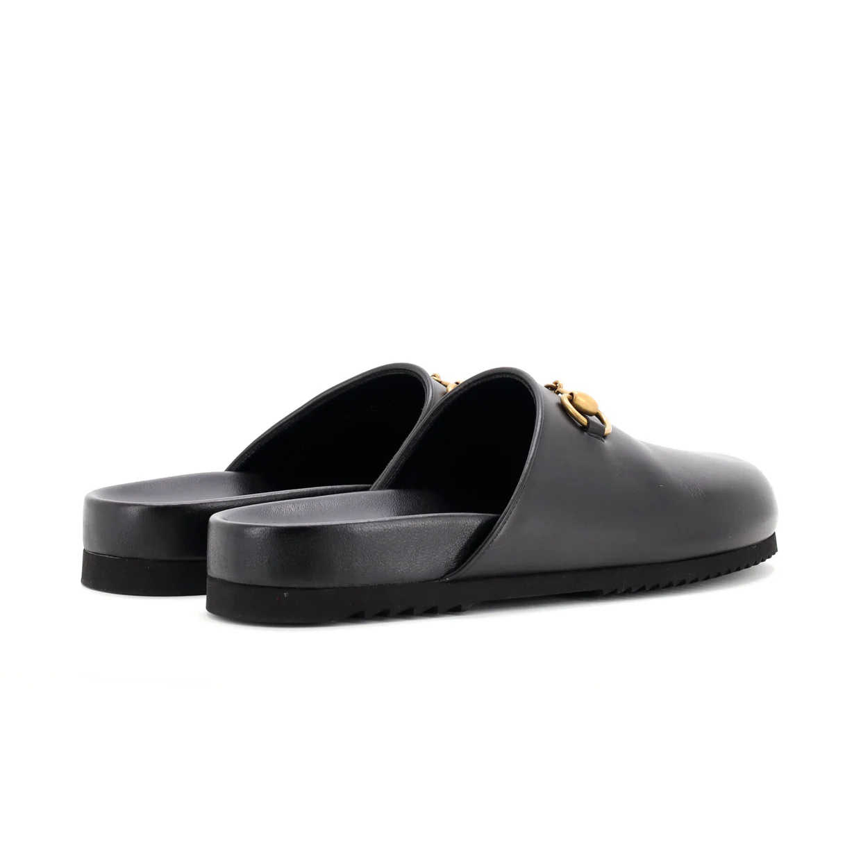 Women's Jakarta Horsebit Mules Leather - Deep Luxury
