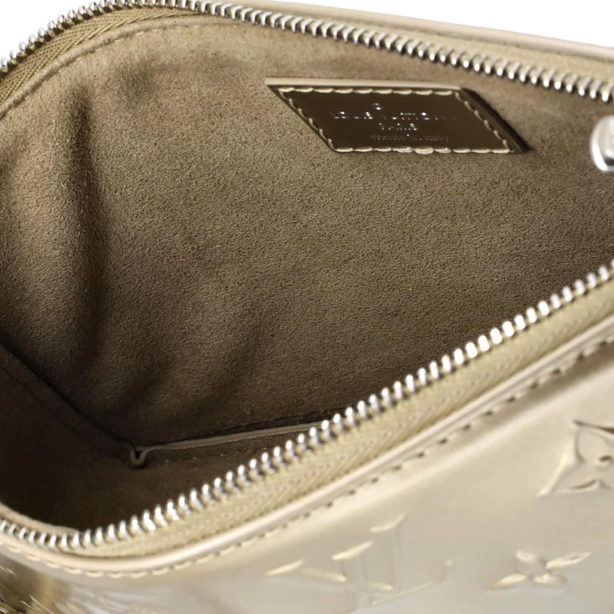 Lexington Pouch Debossed Monogram Leather - Deep Luxury