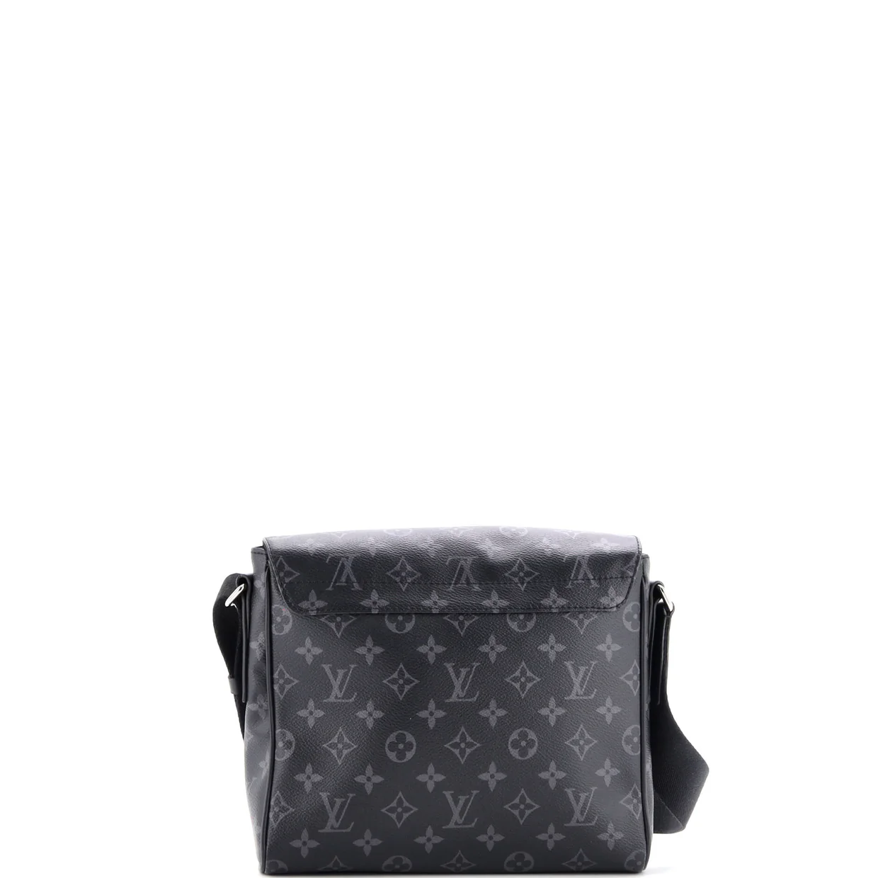 District Messenger Bag Monogram Eclipse Canvas PM - Deep Luxury