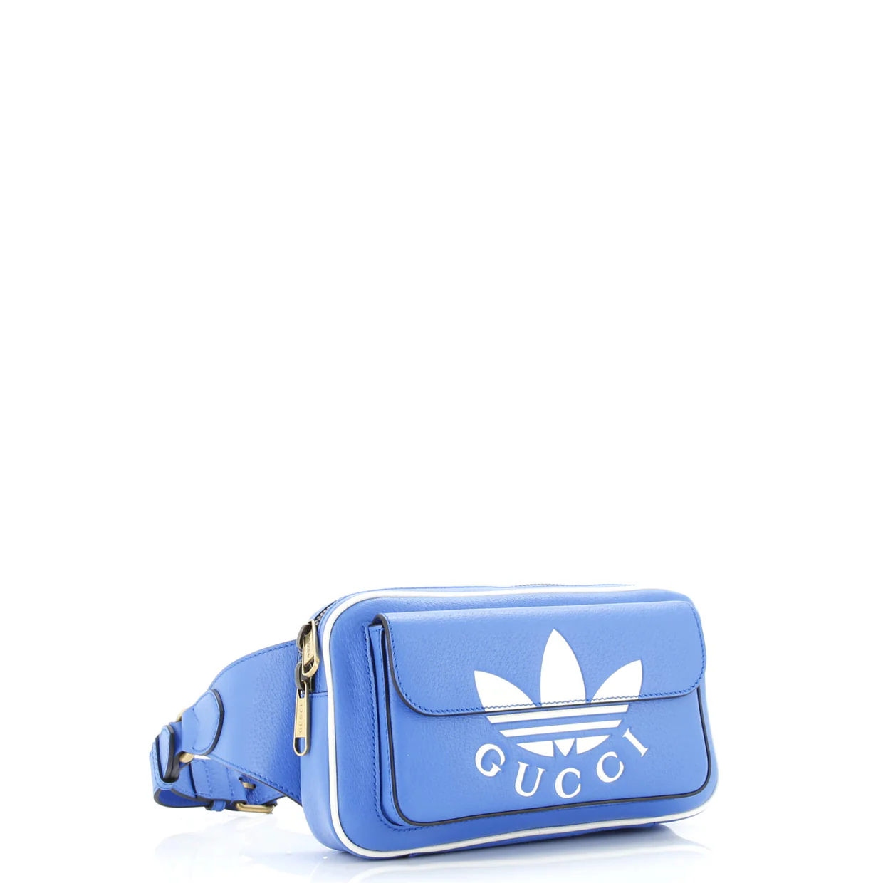 x adidas Zip Belt Bag Leather - Deep Luxury