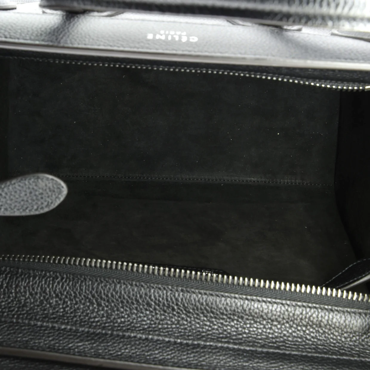 Luggage Bag Grainy Leather Micro - Deep Luxury