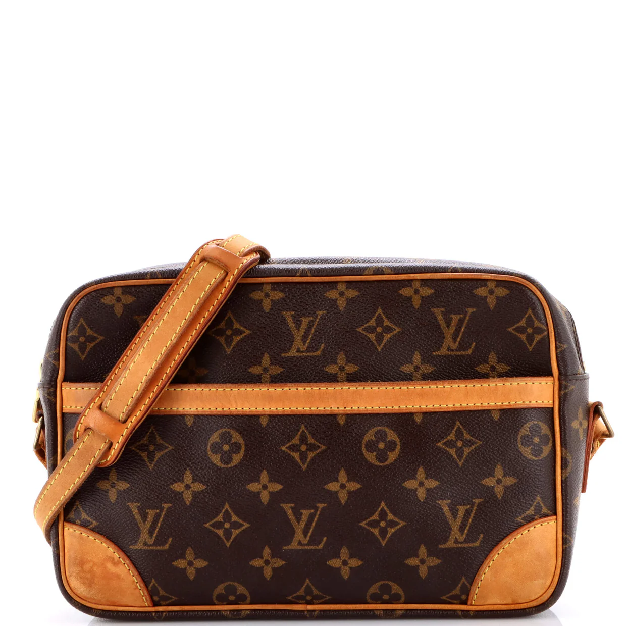 Trocadero Handbag Monogram Canvas 27 - Deep Luxury