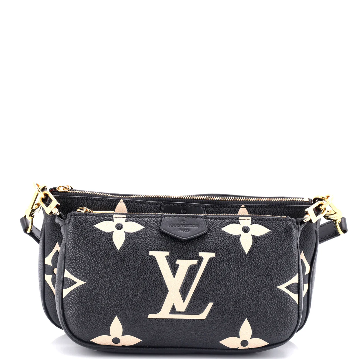 Multi Pochette Accessoires Bicolor Monogram Empreinte Giant - Deep Luxury
