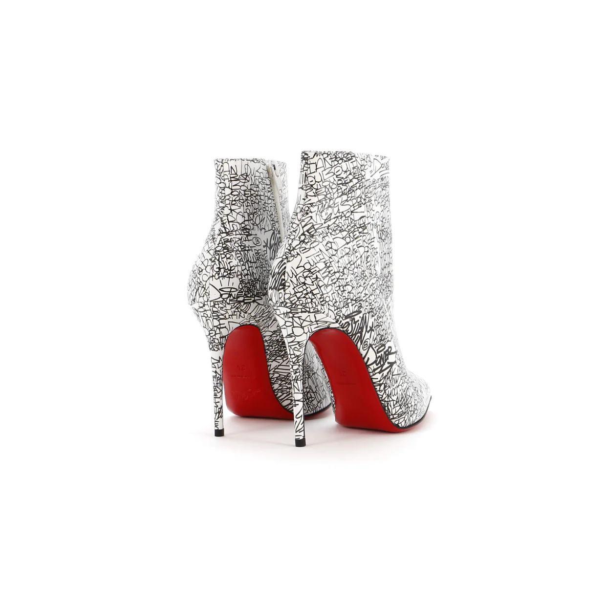 Women's So Kate Booty Ankle Boots Printed Leather 100 - Deep Luxury