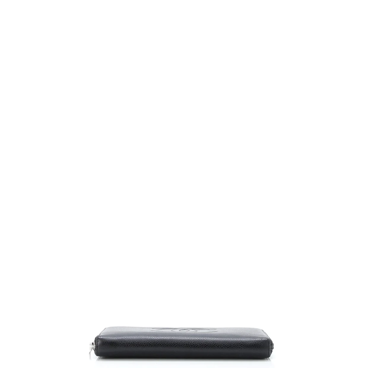 Timeless CC Zipped Wallet Caviar Long - Deep Luxury