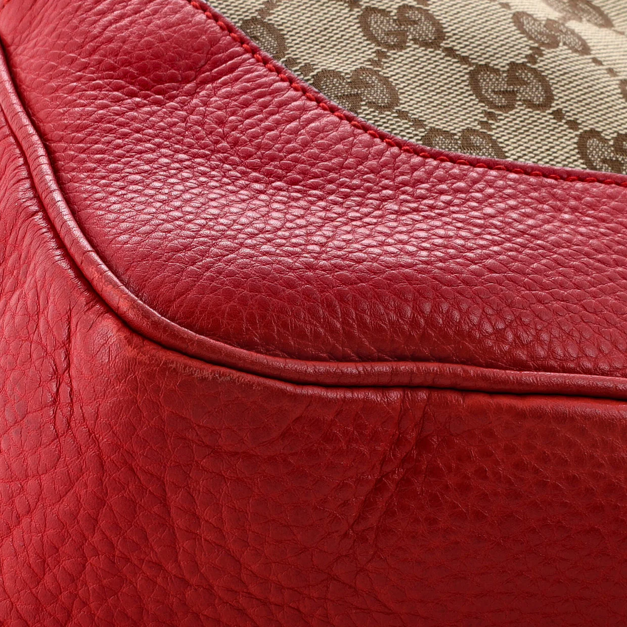 Diana Bamboo Shoulder Bag GG Canvas Medium - Deep Luxury