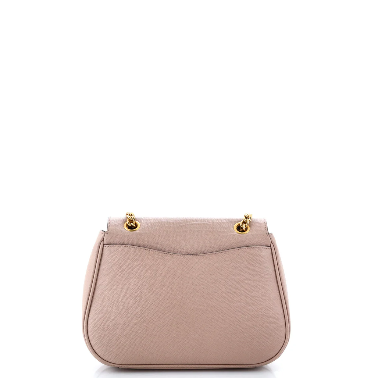 Pattina Flap Shoulder Bag Saffiano Leather Small - Deep Luxury