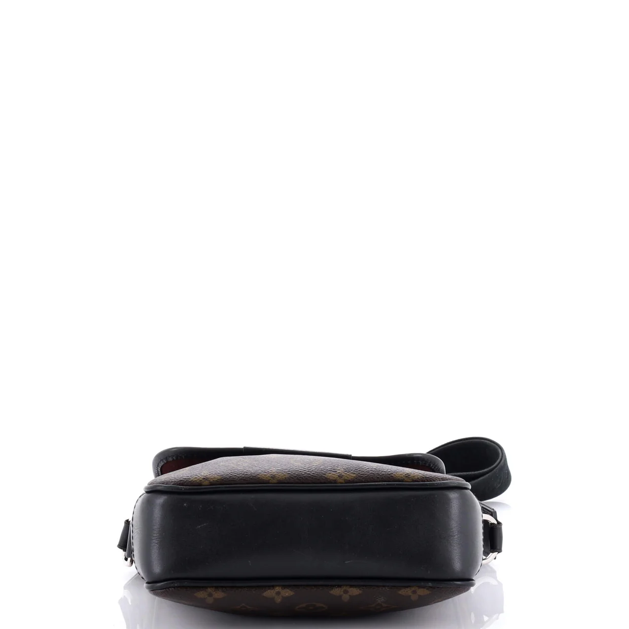 Bass Messenger Bag Macassar Monogram Canvas PM - Deep Luxury