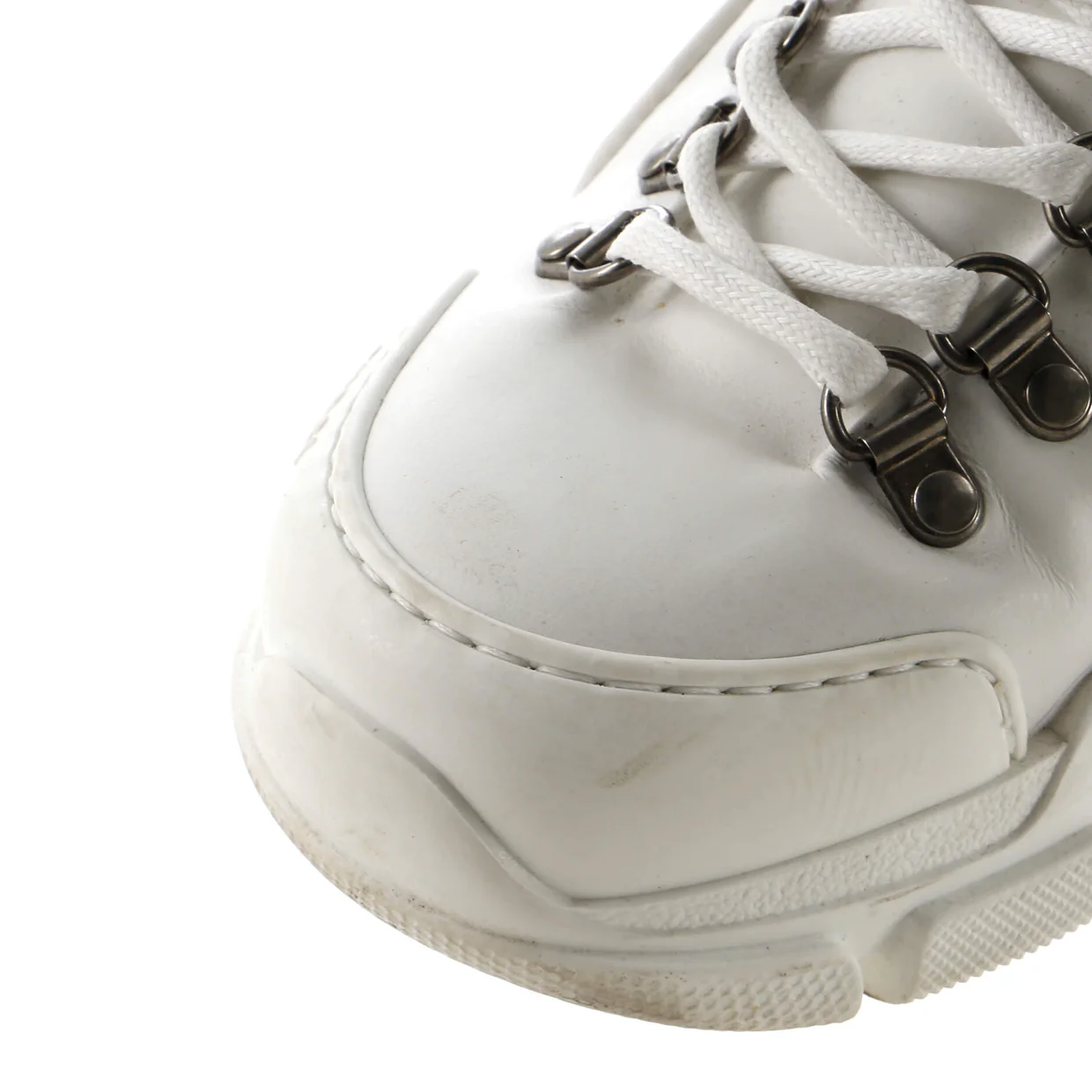 Flashtrek Hiking Boots GG Canvas and Suede with Shearling - Deep Luxury