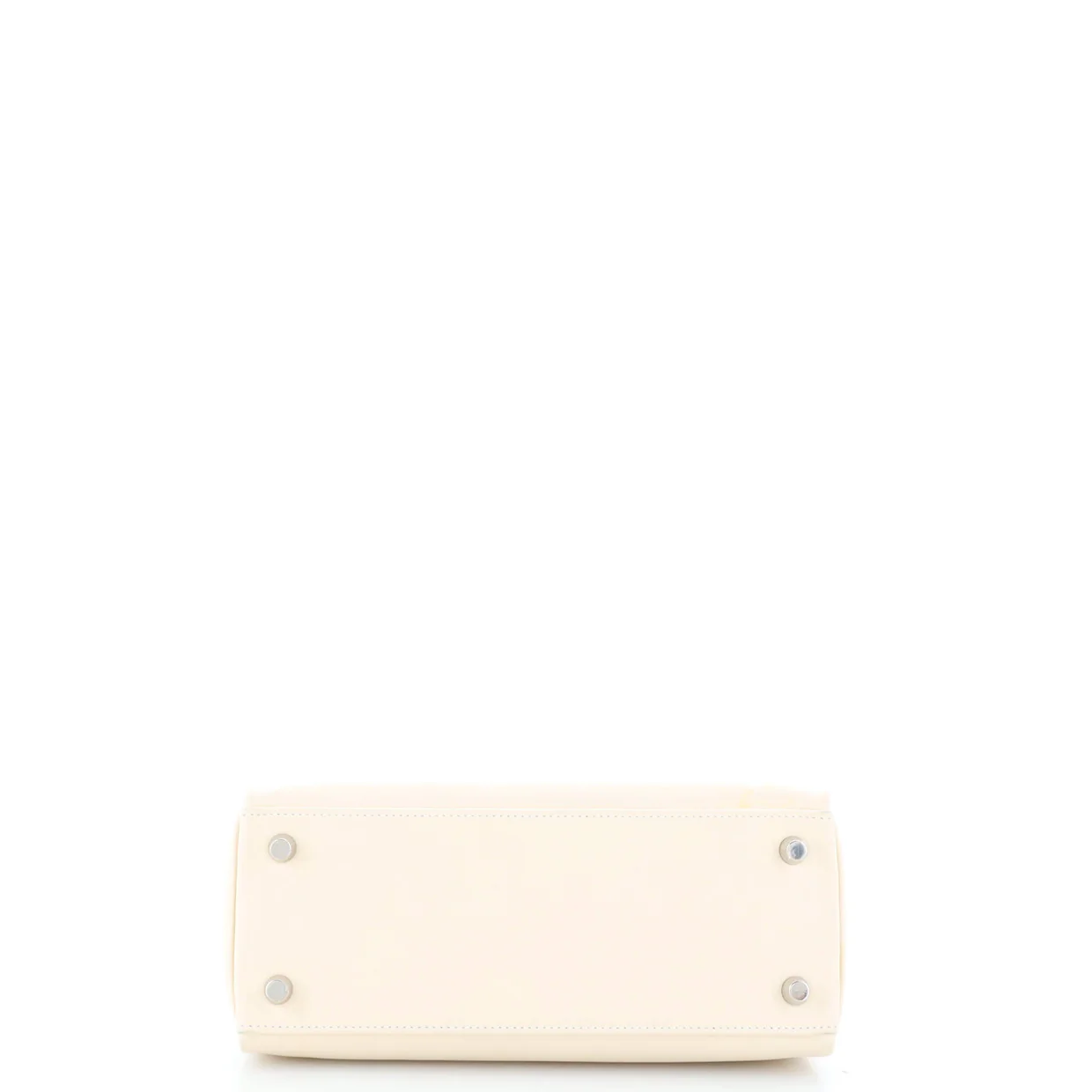 Kelly Handbag Light Swift with Palladium Hardware 25 - Deep Luxury