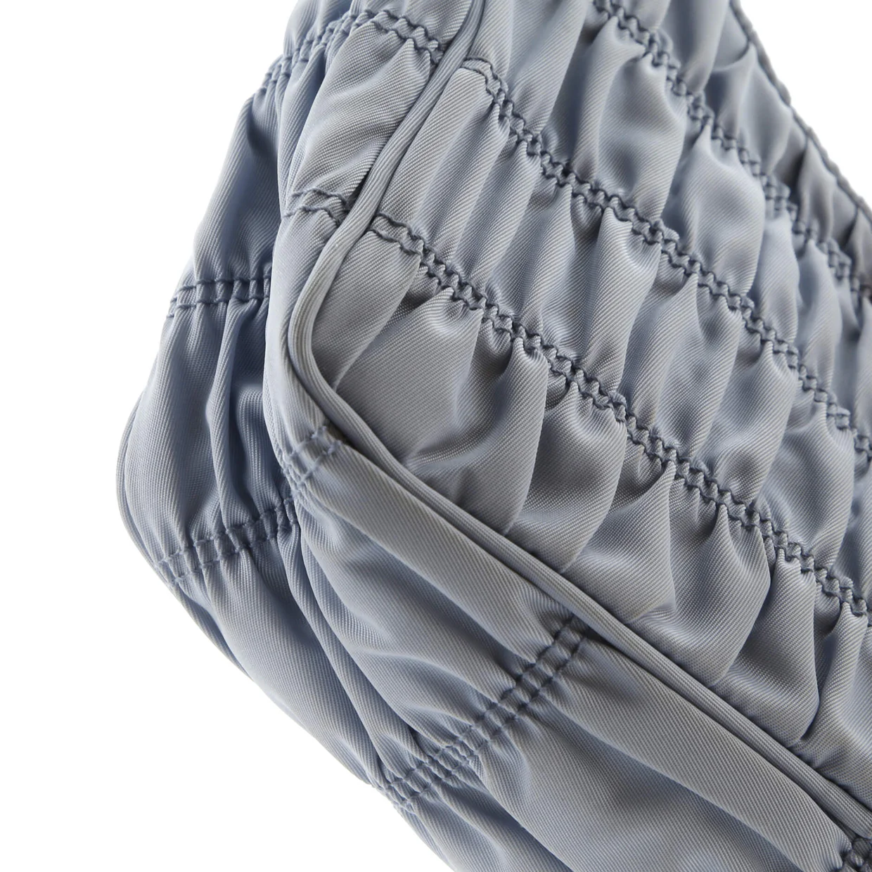 Hobo Tessuto Gaufre with Saffiano Mini - Deep Luxury