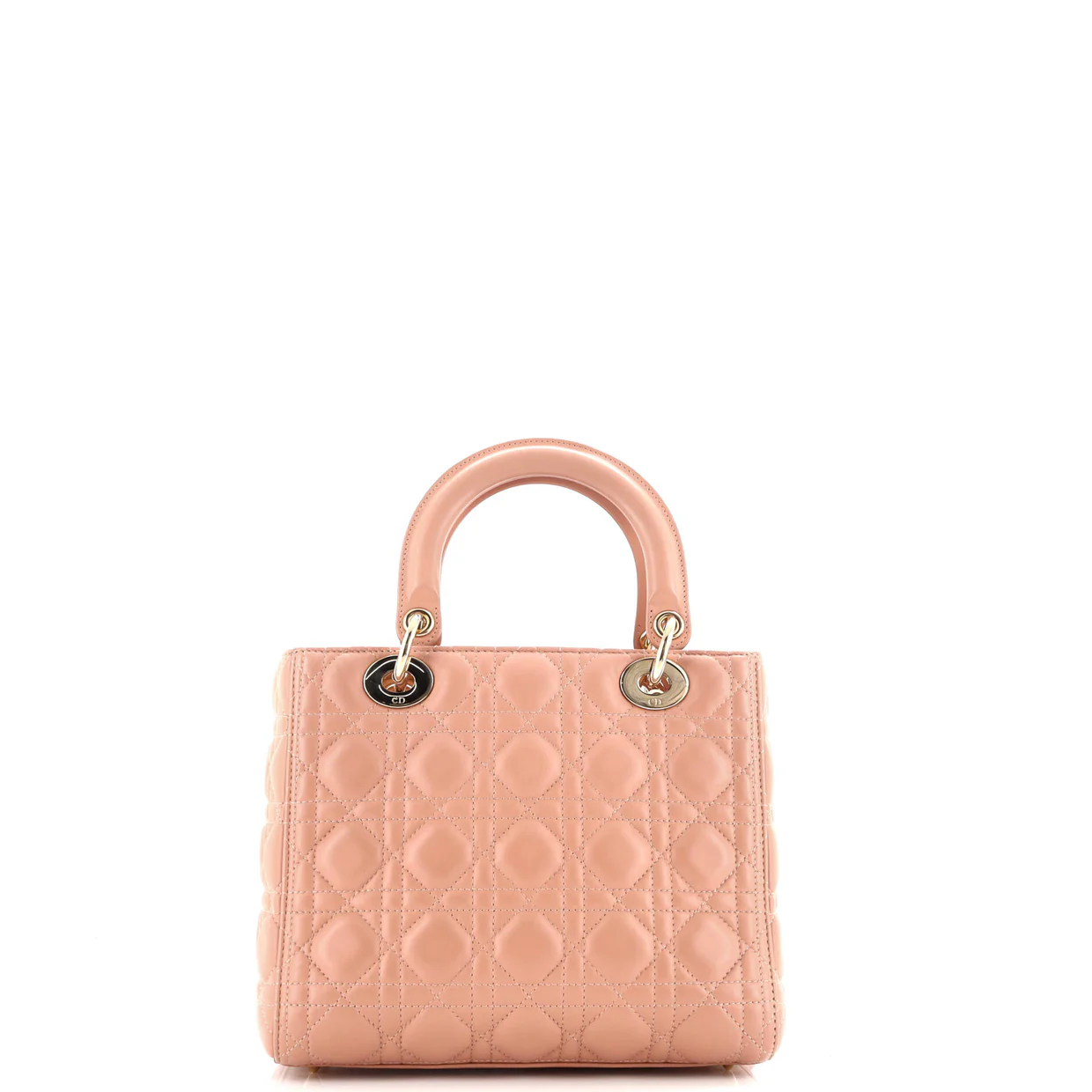 Lady Dior Bag Cannage Quilt Lambskin Medium - Deep Luxury