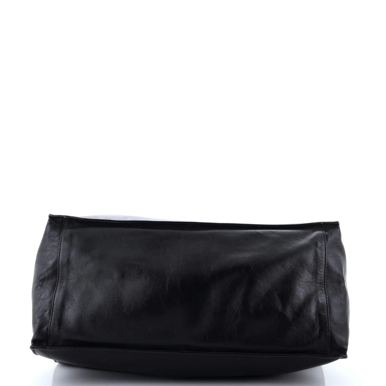 Rive Gauche Shopper Tote Leather Tall - Deep Luxury