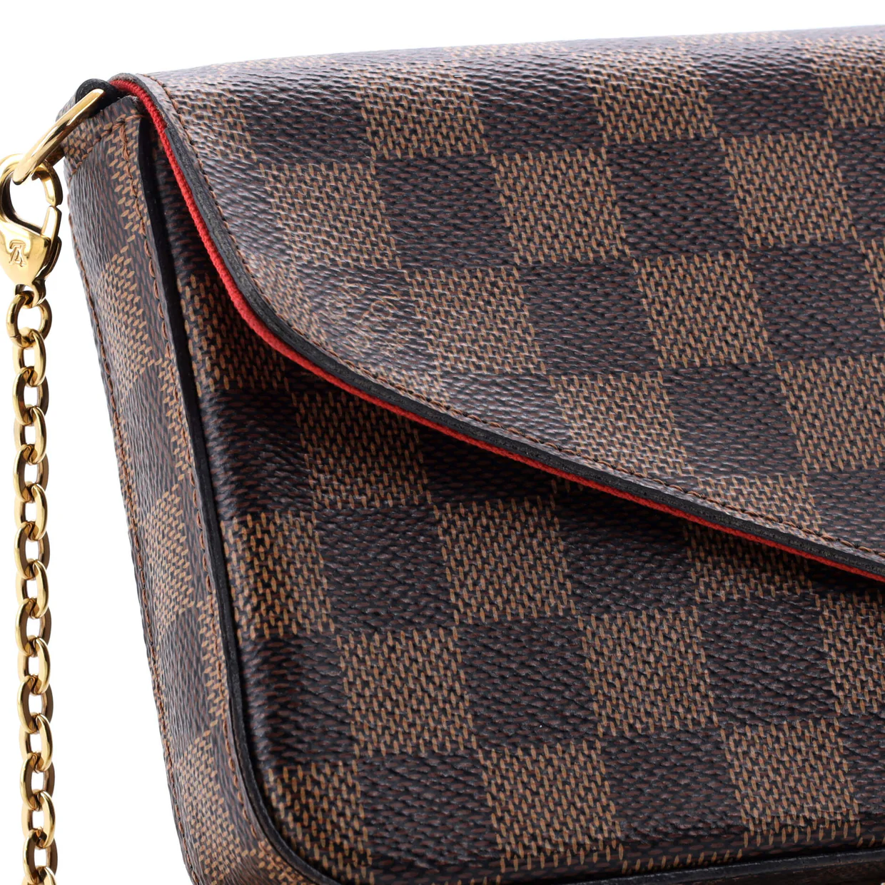 Felicie Pochette Damier - Deep Luxury
