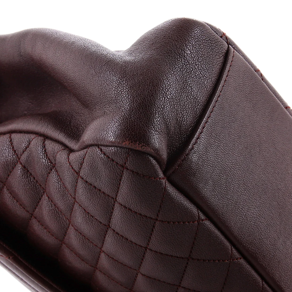 Classic Monogram Slouchy Envelope Satchel Mixed Matelasse Leather Large - Deep Luxury