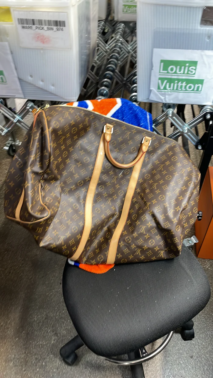 Keepall Bandouliere Bag Monogram Canvas 60 - Deep Luxury