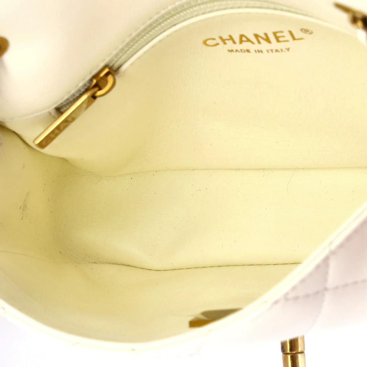 Heart Charms Flap Bag Quilted Lambskin Mini - Deep Luxury