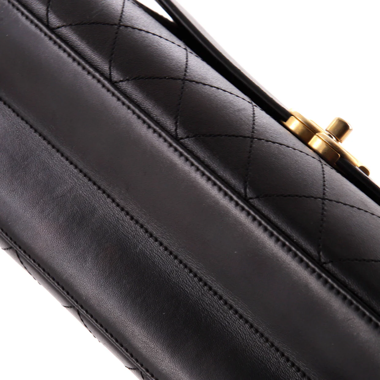 Coco Luxe Flap Bag Quilted Calfskin Medium - Deep Luxury