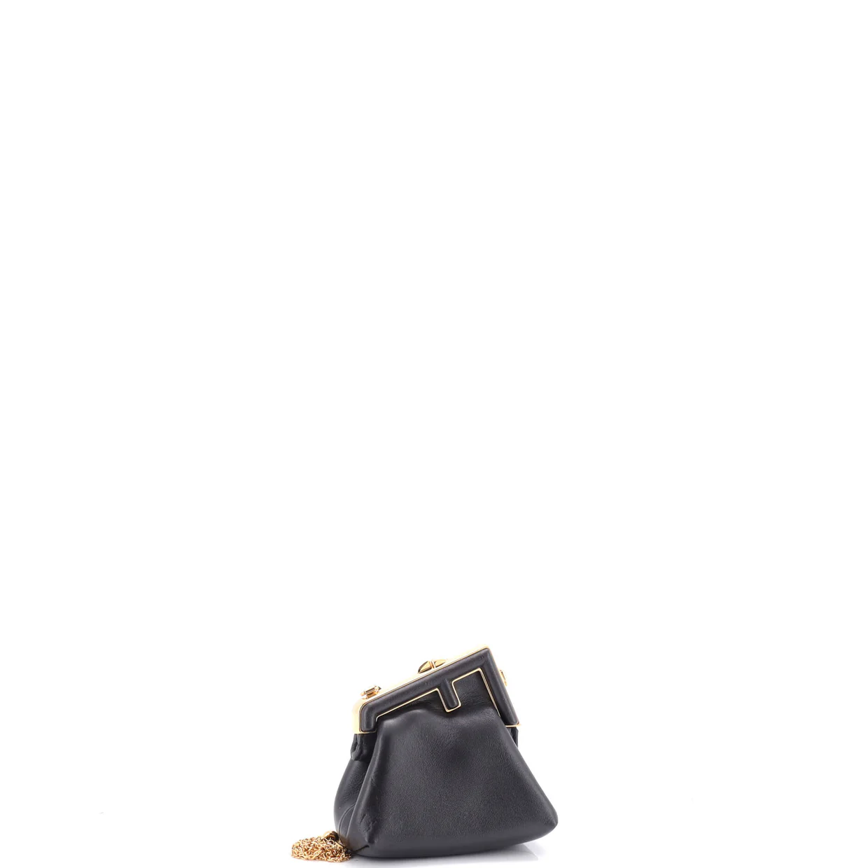 First Charm Crossbody Bag Leather Nano - Deep Luxury