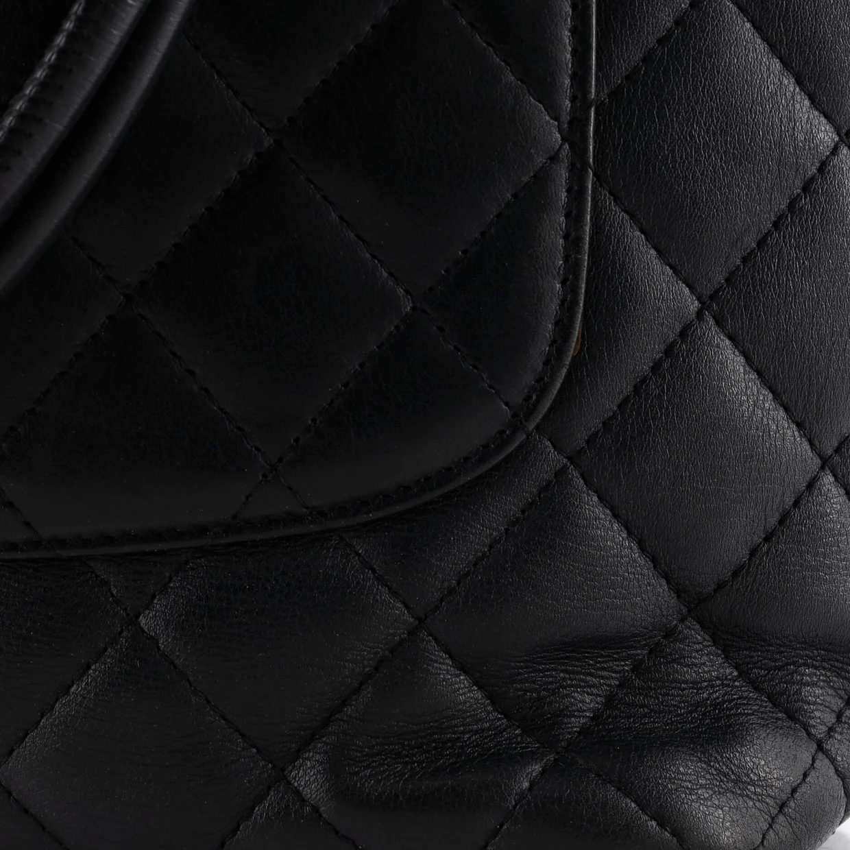 Cambon Tote Quilted Leather Medium - Deep Luxury