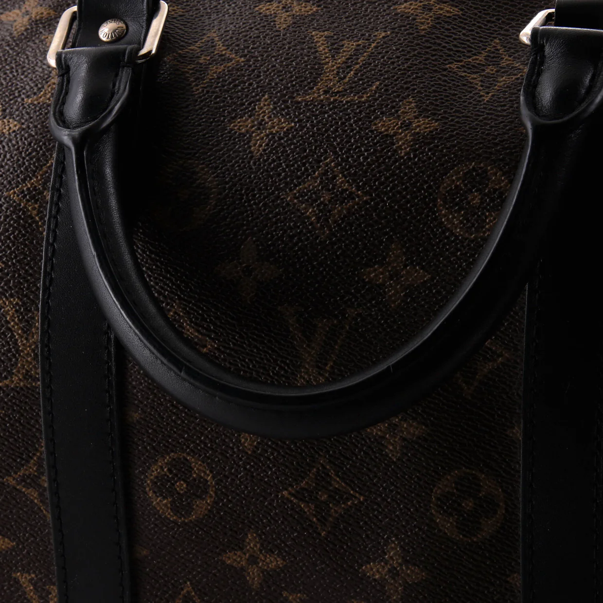 Keepall Bandouliere Bag Macassar Monogram Canvas 55 - Deep Luxury