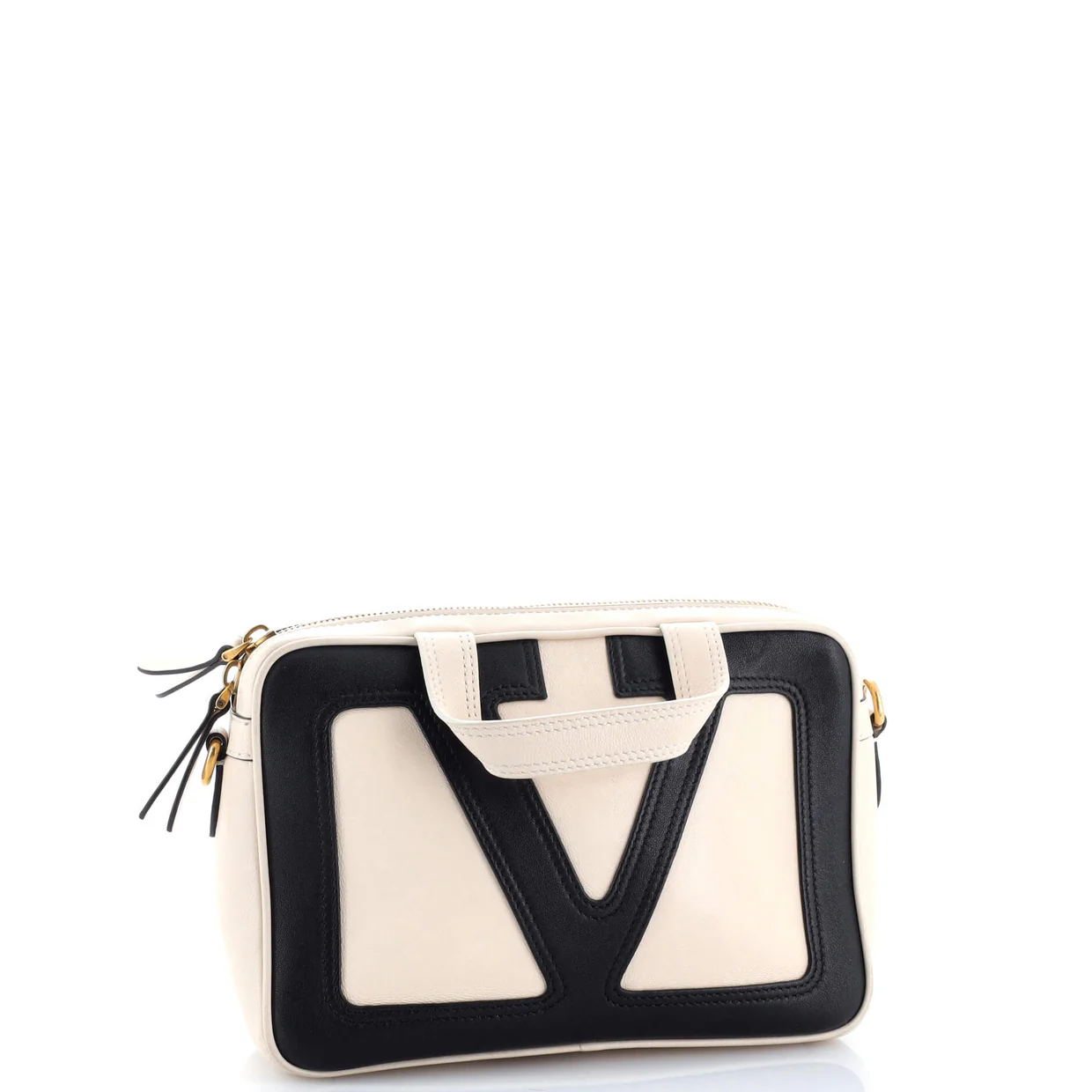 Viva Superstar Convertible Zip Tote Leather Small - Deep Luxury
