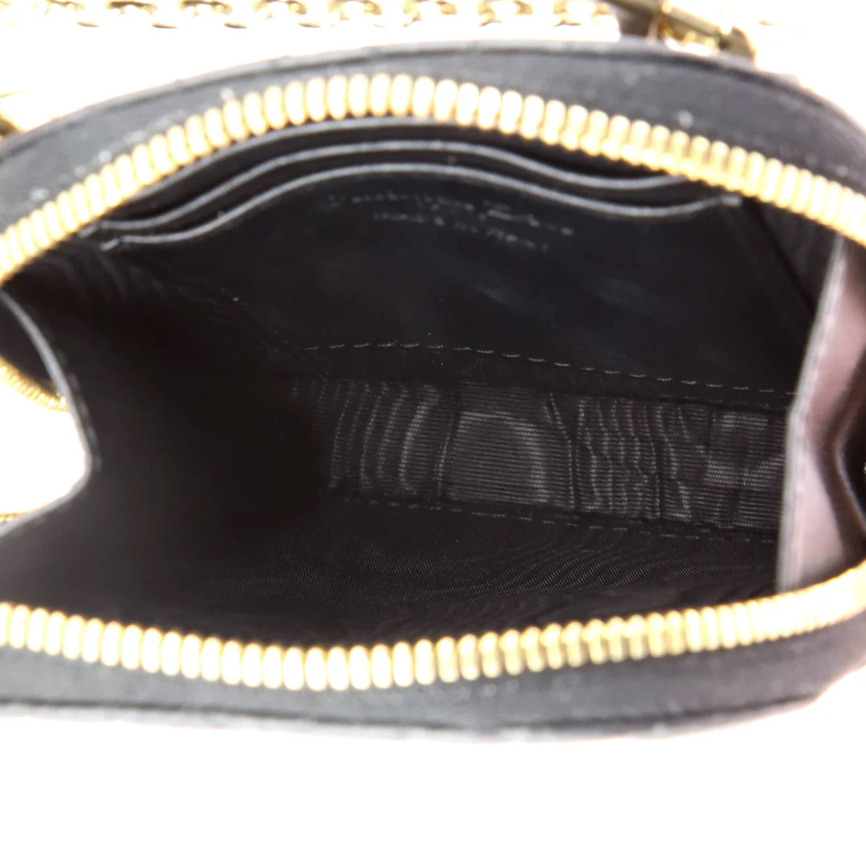 Lady Dior Phone Holder on Chain Cannage Quilt Lambskin - Deep Luxury