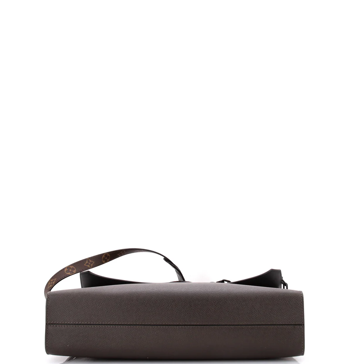 Robusto Briefcase Monogram Canvas and Taiga Leather - Deep Luxury