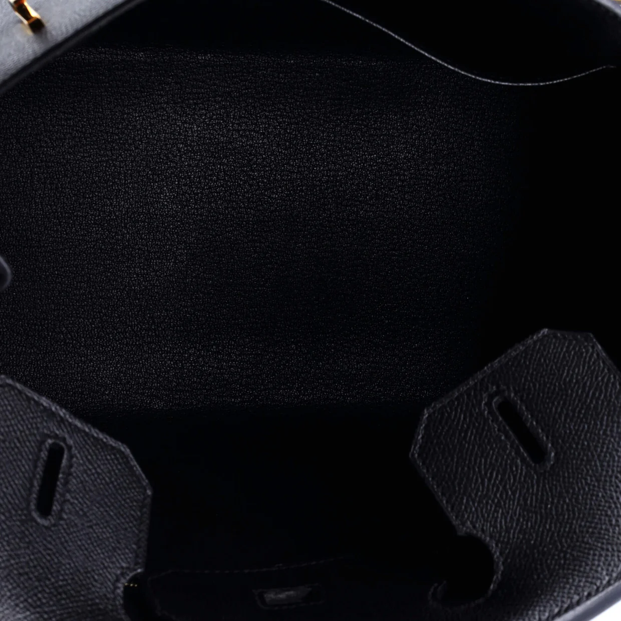 Birkin Sellier Bag Noir Epsom with Gold Hardware 30 - Deep Luxury