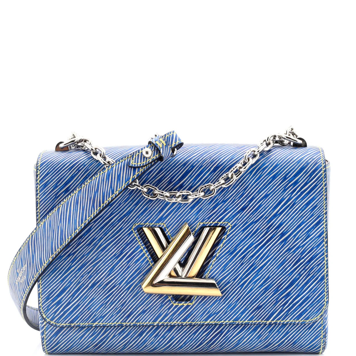 Twist Handbag Epi Leather MM - Deep Luxury