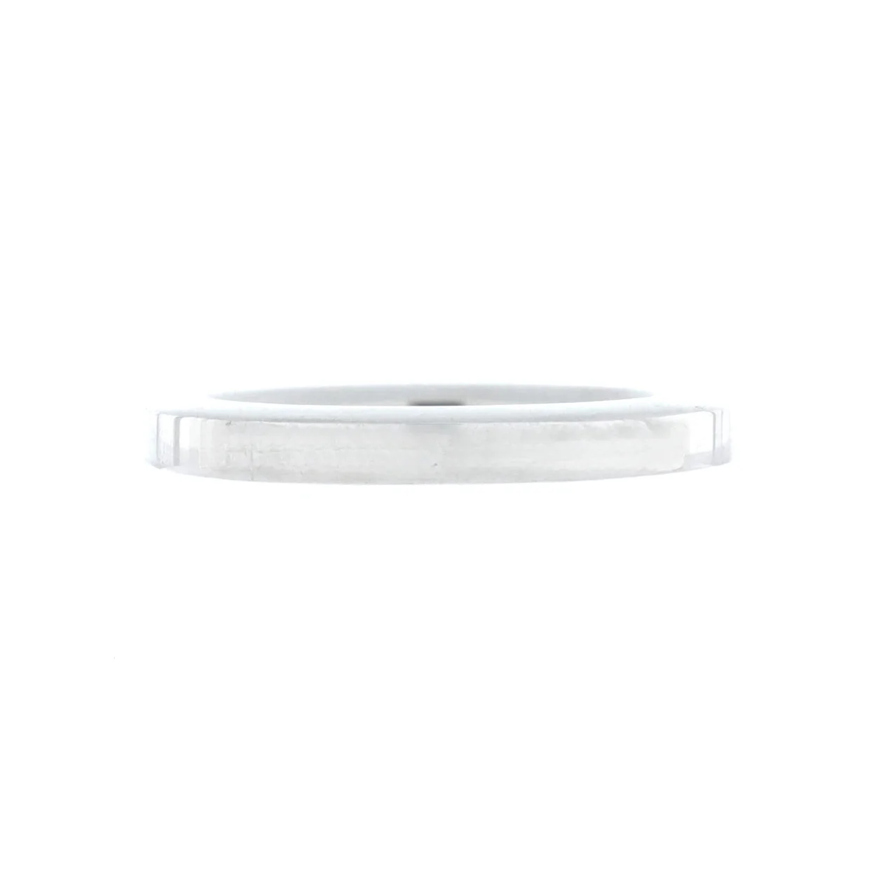 Lock Ring 18K White Gold with Diamonds - Deep Luxury