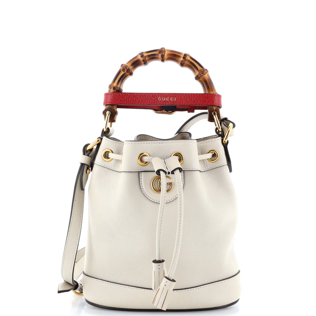Diana Bucket Bag Leather Mini - Deep Luxury