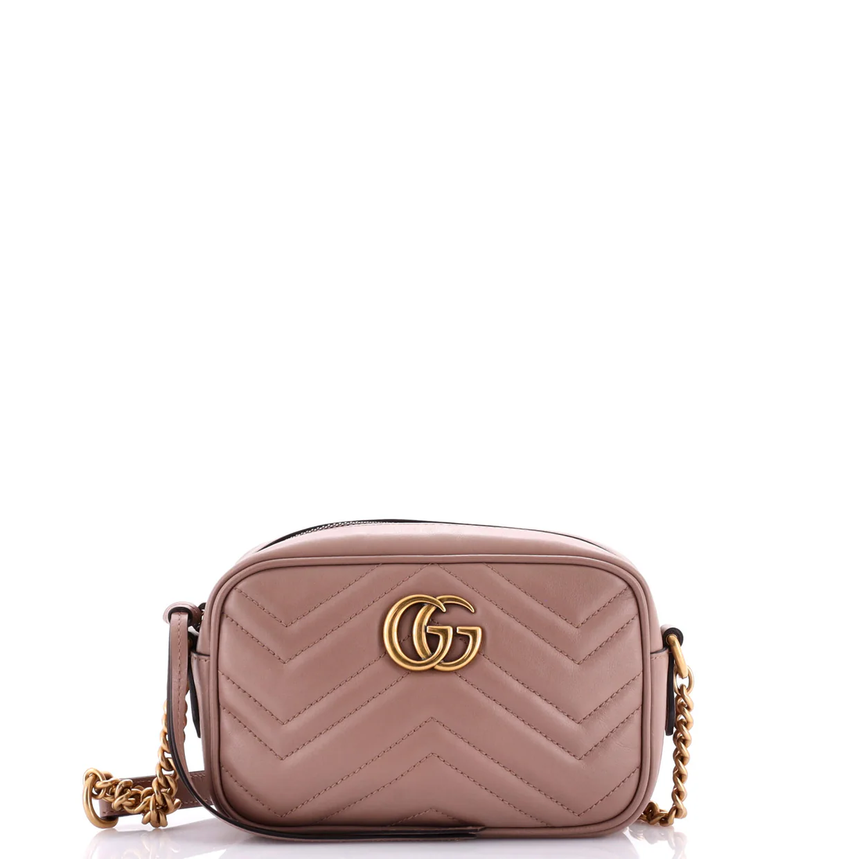 GG Marmont Shoulder Bag Matelasse Leather Mini - Deep Luxury