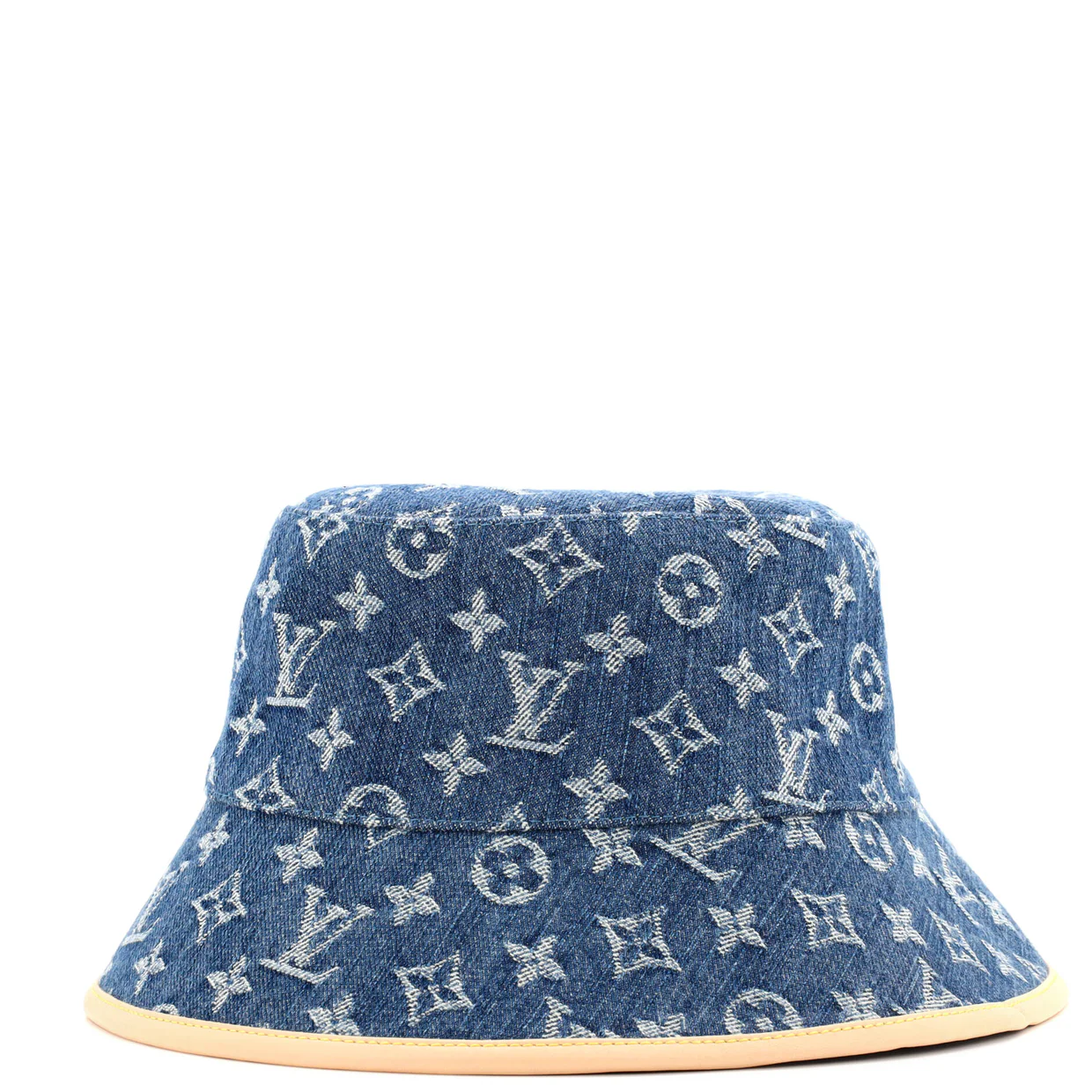 Bucket Hat LV Remix Monogram Denim - Deep Luxury