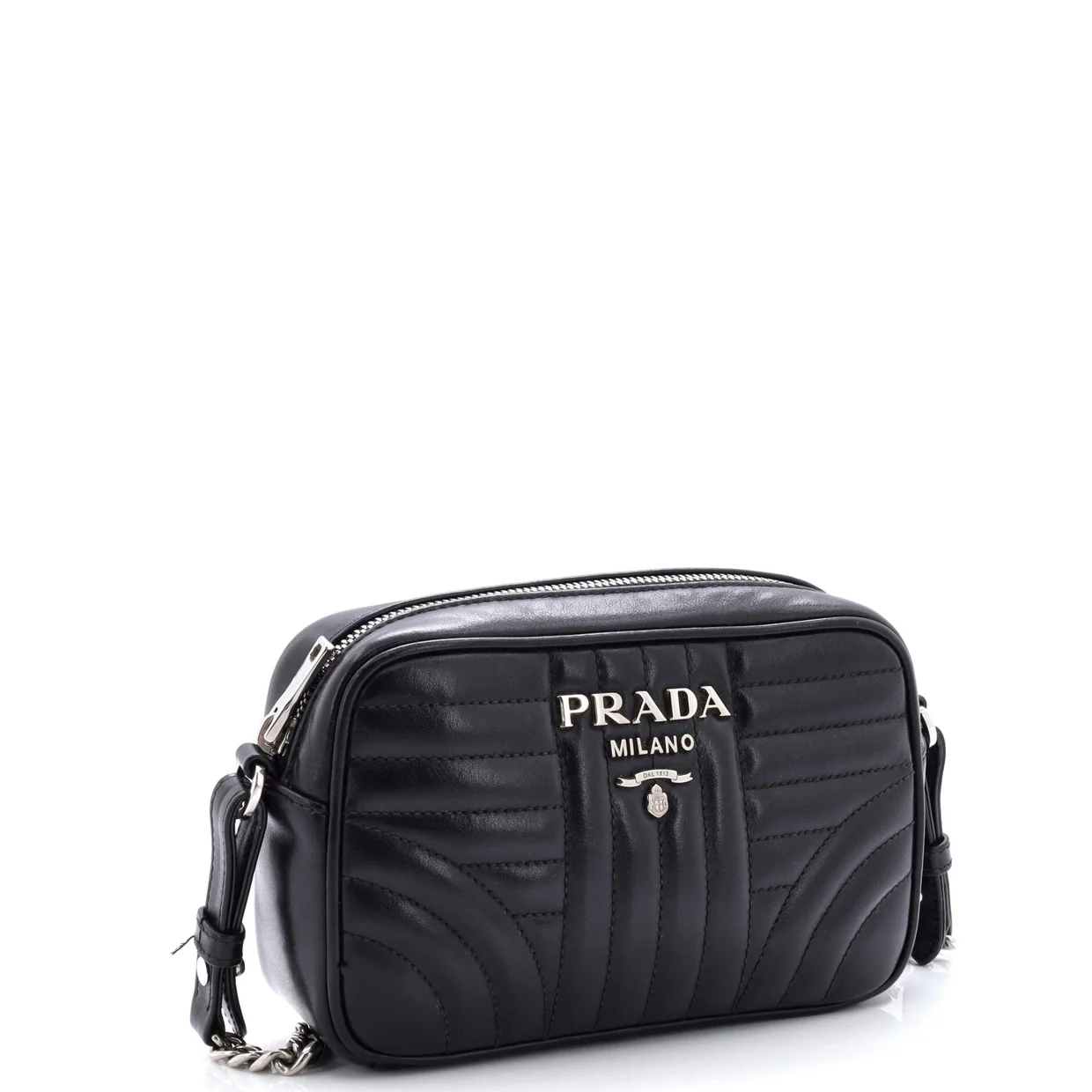Camera Bag Diagramme Quilted Leather Mini - Deep Luxury