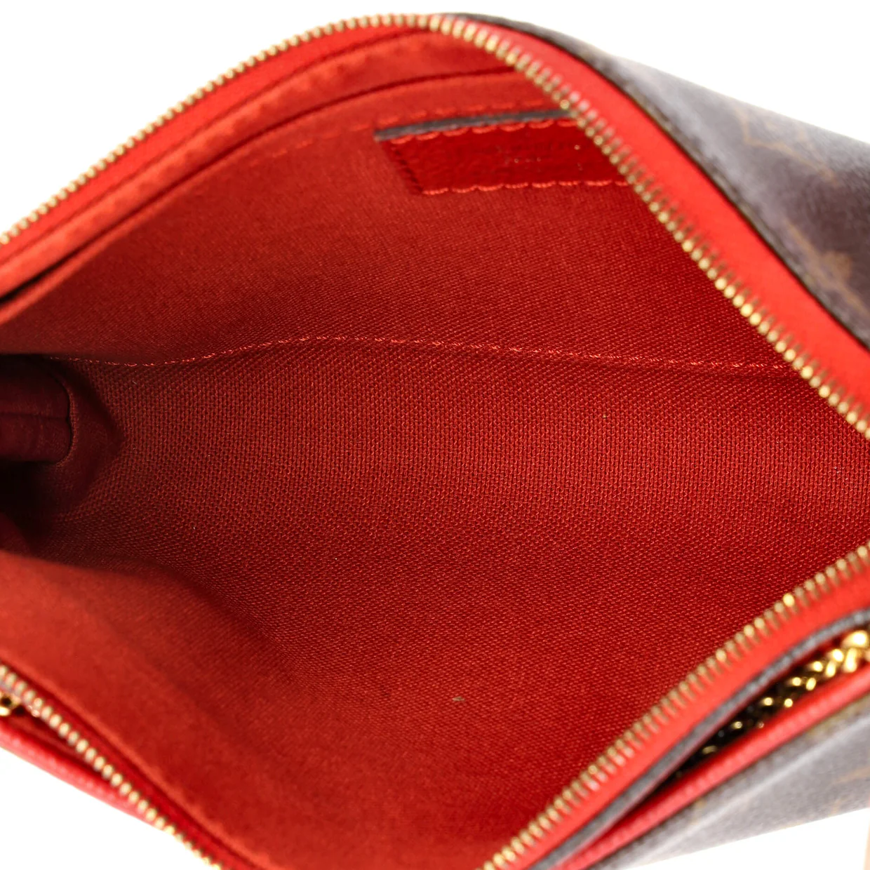 Pallas Clutch Monogram Canvas with Leather - Deep Luxury