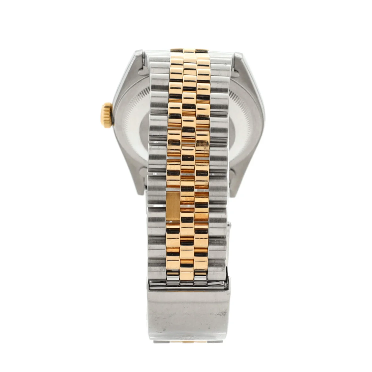 Oyster Perpetual Datejust Automatic Watch Stainless Steel and Yellow Gold with Diamond Markers 36 - Deep Luxury