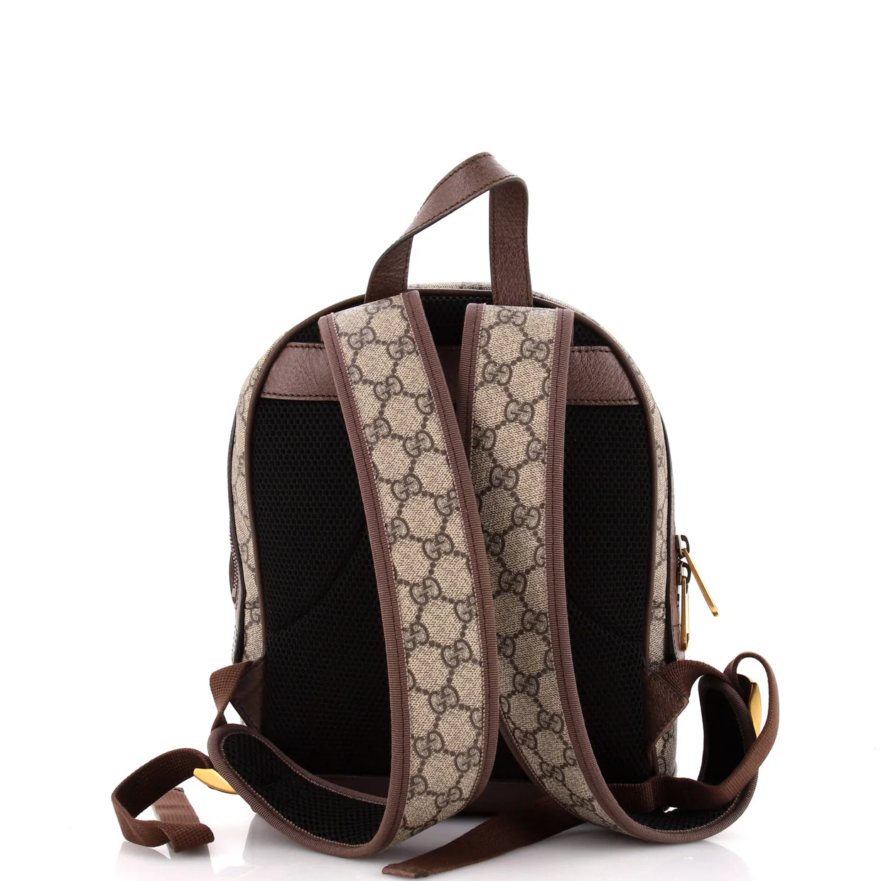 Disney Three Little Pigs Ophidia Backpack GG Coated Canvas with Applique Small - Deep Luxury