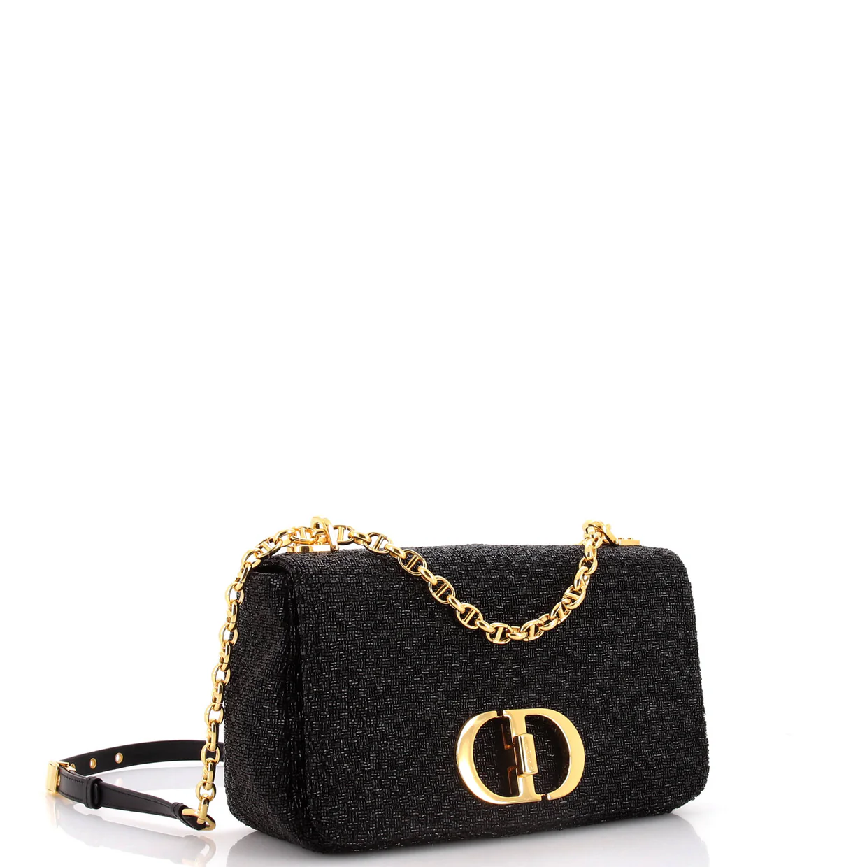 Caro Bag Beaded Leather Medium - Deep Luxury
