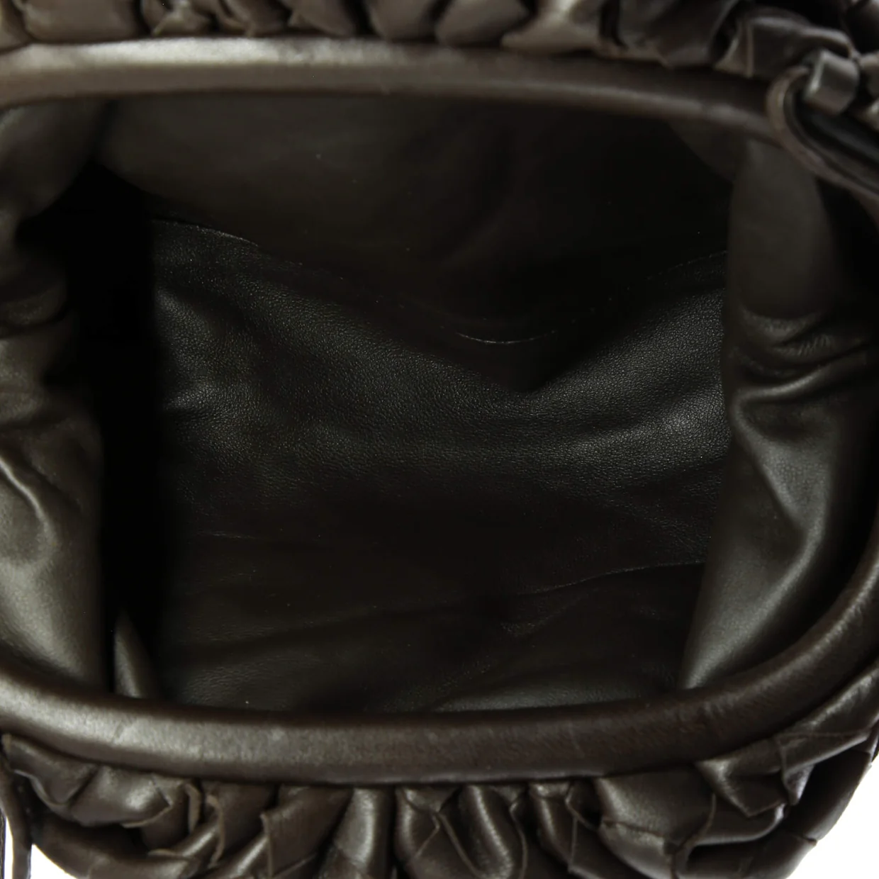 The Pouch Intrecciato Nappa Mini - Deep Luxury