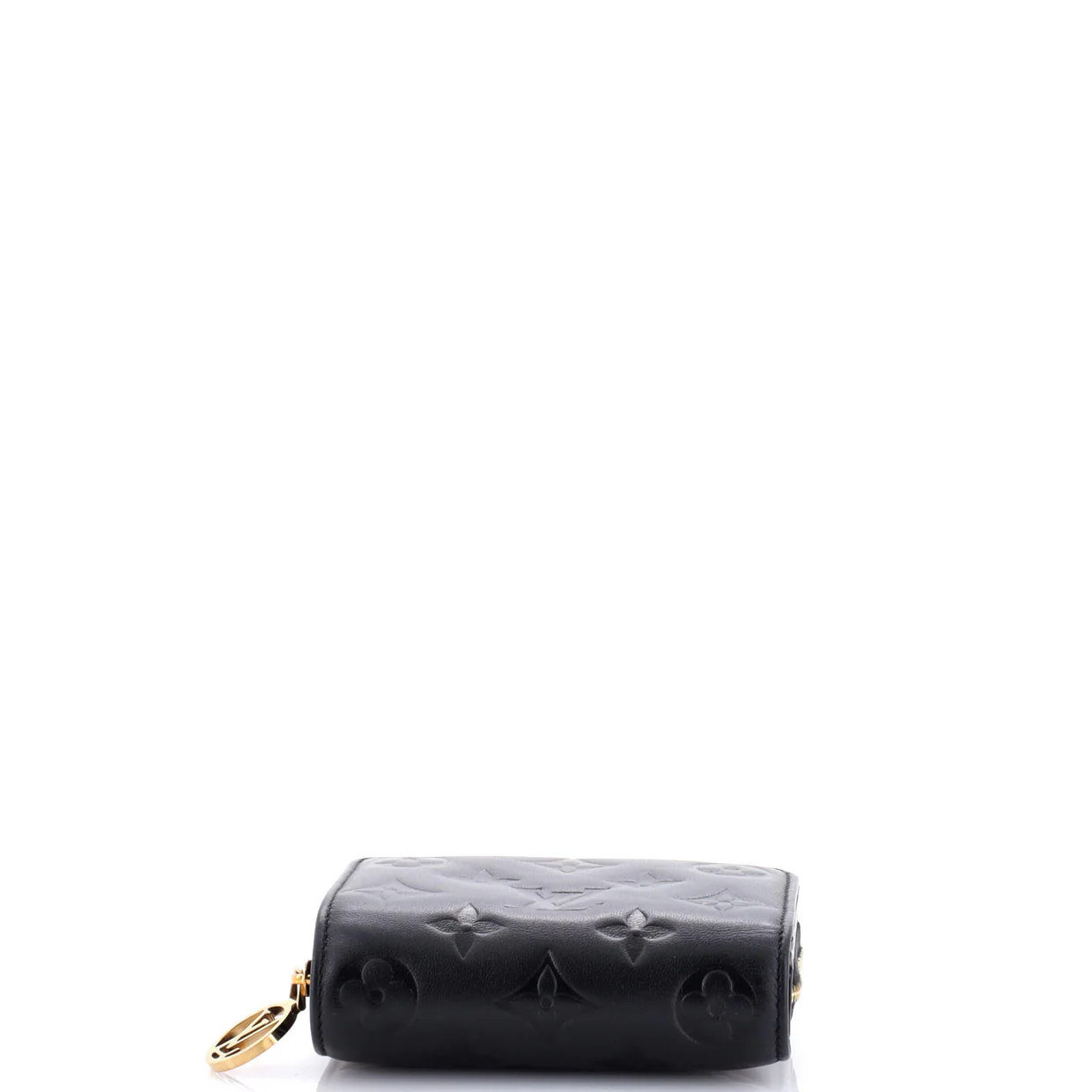 Lou Wallet Monogram Embossed Lambskin - Deep Luxury